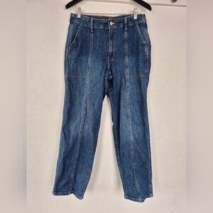 99% Cotton High Rise OG Loose Jeans By Old Navy Size 12